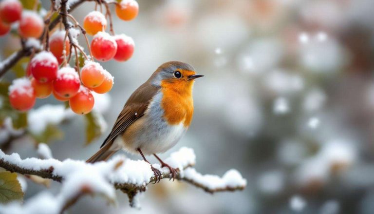 Un ornithologue révèle l’astuce du fruit d’hiver qui rend les rouges-gorges fidèles au jardin