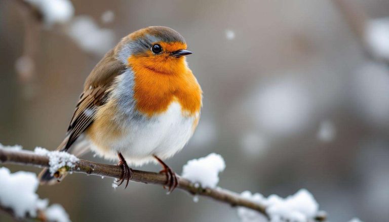 Pourquoi les rouges-gorges habitent-ils votre jardin en hiver ?