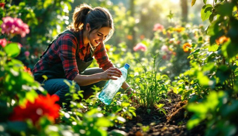 Un jardinier révèle pourquoi les bouteilles en plastique éloignent les rats